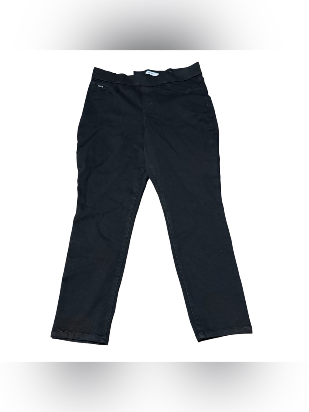 Nine West Heidi Pull On Crop Pants Women’s Size 12 Black